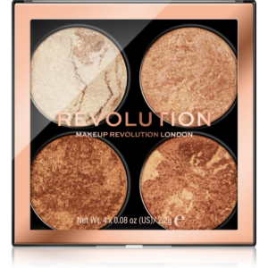 Makeup Revolution Cheek Kit paletta arcra árnyalat Don’t Hold Back 4 x 2.2 g-Eredeti