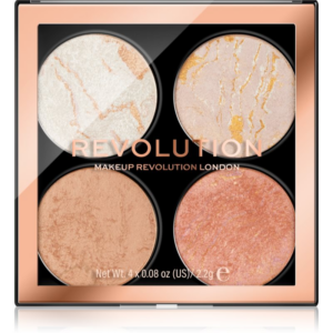 Makeup Revolution Cheek Kit paletta arcra árnyalat Take a Breather 4 x 2.2 g-Eredeti