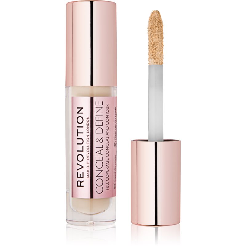 Makeup Revolution Conceal & Define folyékony korrektor árnyalat C3 4 g-Eredeti