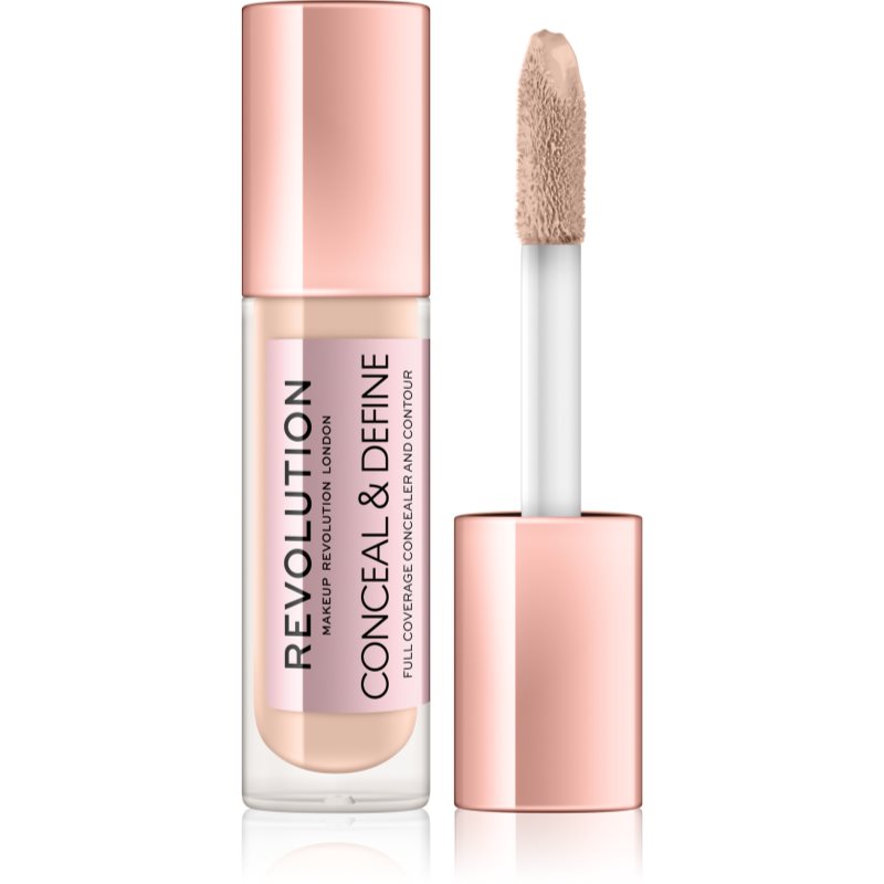 Makeup Revolution Conceal & Define folyékony korrektor árnyalat C4.5 4 g-Eredeti