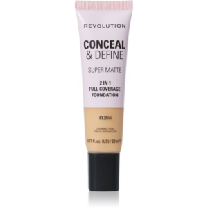 Makeup Revolution Conceal & Define mattító alapozó árnyalat F7.2NW 23 ml-ár