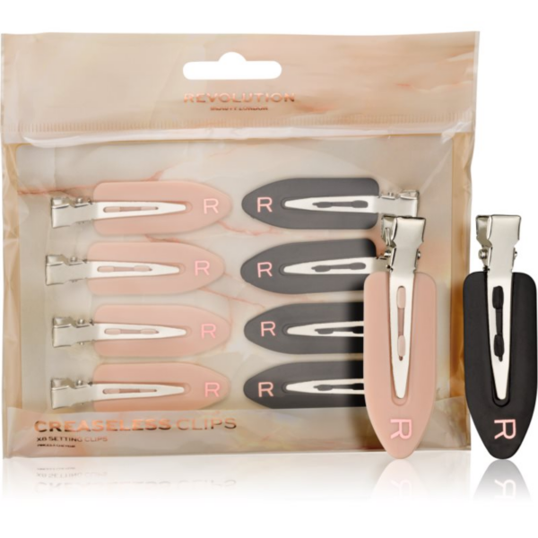 Makeup Revolution Creaseless Clips hajtű 8x1 db-Ár