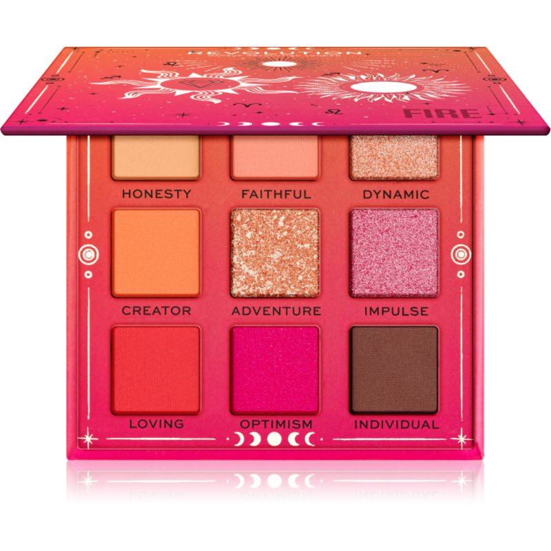 Makeup Revolution Fantasy szemhéjfesték paletta árnyalat Fire 9 g-Ár
