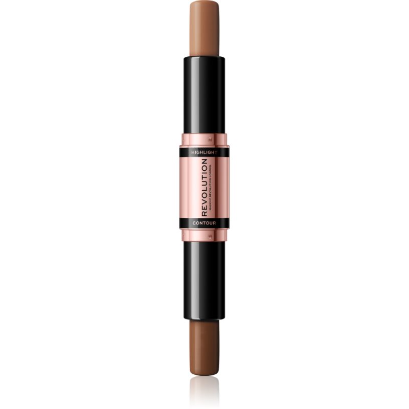 Makeup Revolution Fast Base dupla végű kontur ceruza árnyalat Dark 2x4