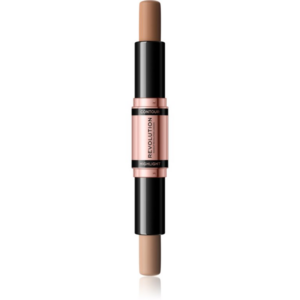 Makeup Revolution Fast Base dupla végű kontur ceruza árnyalat Fair 2x4
