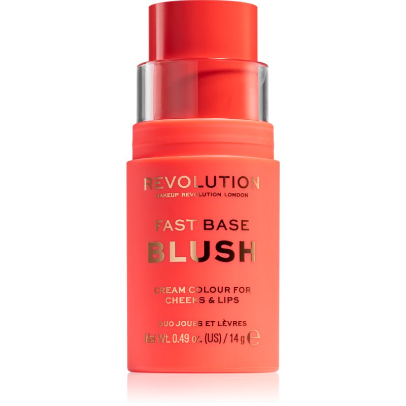 Makeup Revolution Fast Base tonizáló balzsam ajakra és arcra árnyalat Bloom 14 g-Ár