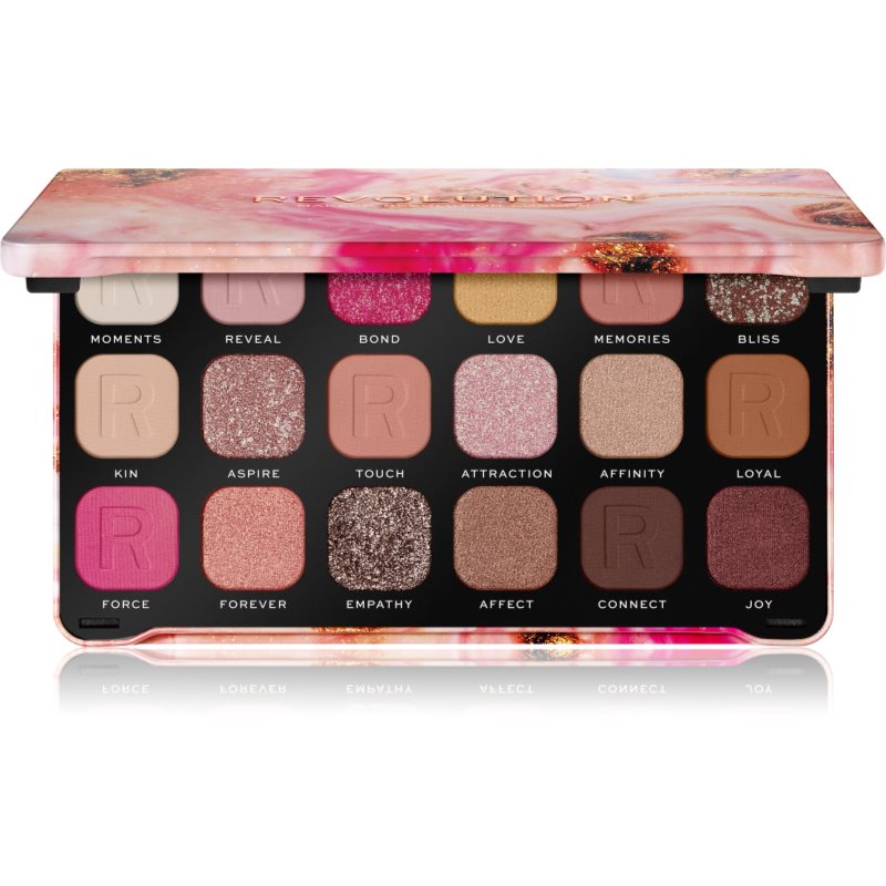 Makeup Revolution Forever Flawless szemhéjfesték paletta árnyalat Affinity 18 x 1.1 g-Ár