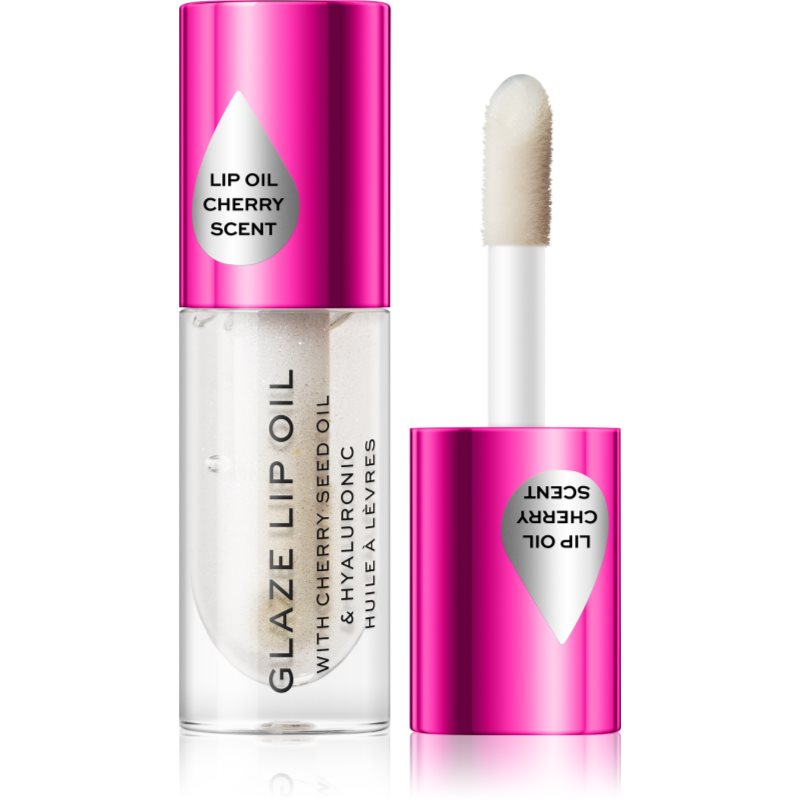 Makeup Revolution Glaze ajak olaj árnyalat Lust Clear – Shimmer 4