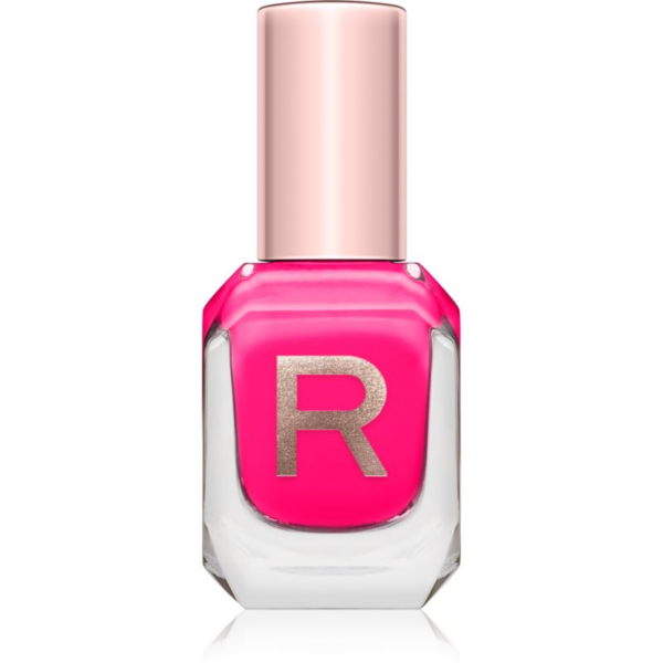 Makeup Revolution High Gloss jól fedő körömlakk magasfényű árnyalat Party 10 ml-Eredeti