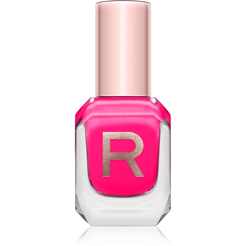 Makeup Revolution High Gloss jól fedő körömlakk magasfényű árnyalat Party 10 ml-Eredeti