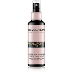 Makeup Revolution Hyaluronic Fix Hydrating & Plumping sminkfixáló spray hidratáló hatással 100 ml-Eredeti