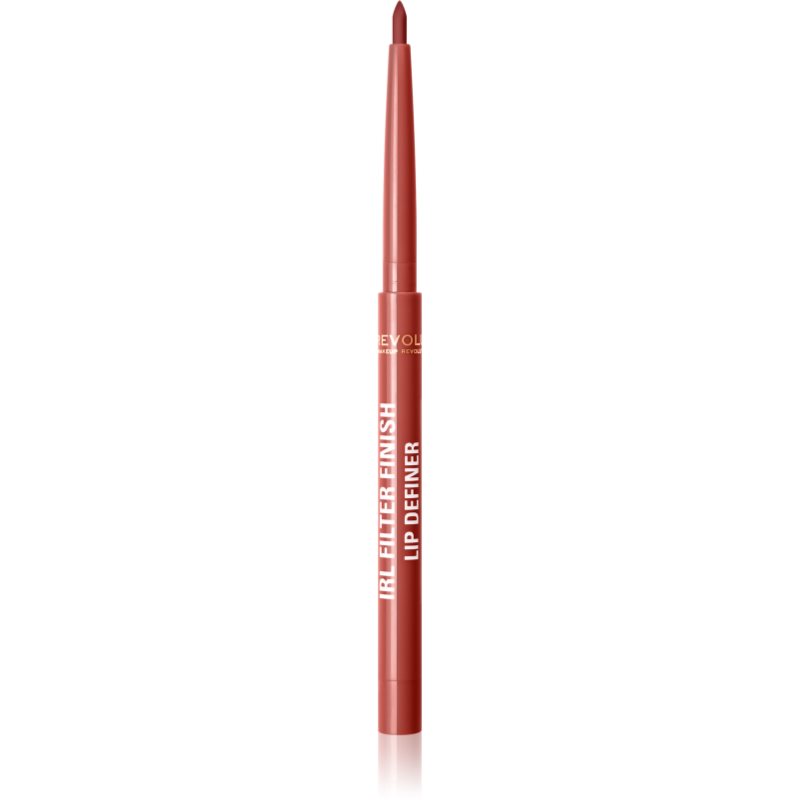 Makeup Revolution IRL Filter ajakceruza matt hatással árnyalat Burnt Cinnamon 0