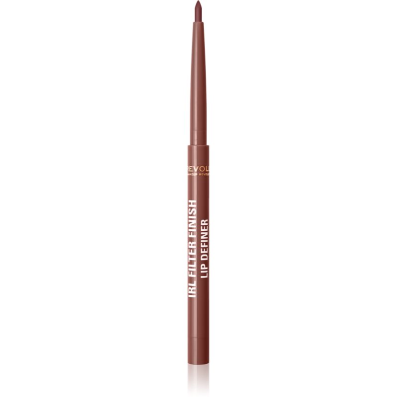 Makeup Revolution IRL Filter ajakceruza matt hatással árnyalat Frappuccino Nude 0