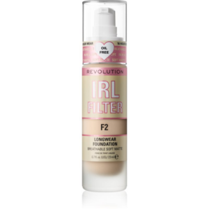 Makeup Revolution IRL Filter tartós matt alapozó árnyalat F2 23 ml-Ár