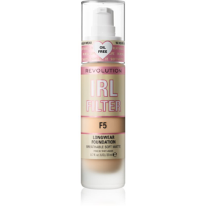 Makeup Revolution IRL Filter tartós matt alapozó árnyalat F5 23 ml-Ár