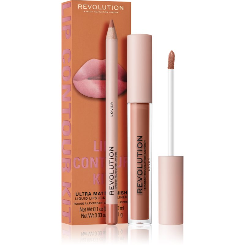 Makeup Revolution Lip Contour Kit ajakápoló készlet árnyalat Lover-Ár