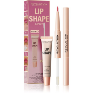 Makeup Revolution Lip Shape Kit ajakápoló készlet árnyalat Pink Nude 1 db-Ár