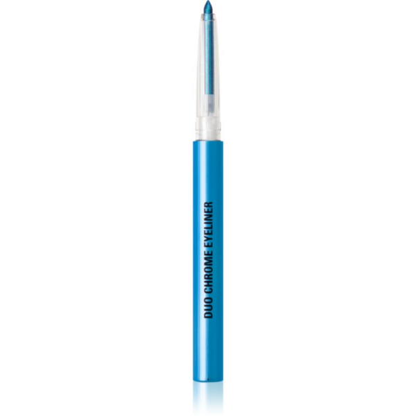 Makeup Revolution Metallic Duochrome metál hatású folyékony szemhéjtus árnyalat Deep Space 0.2 g