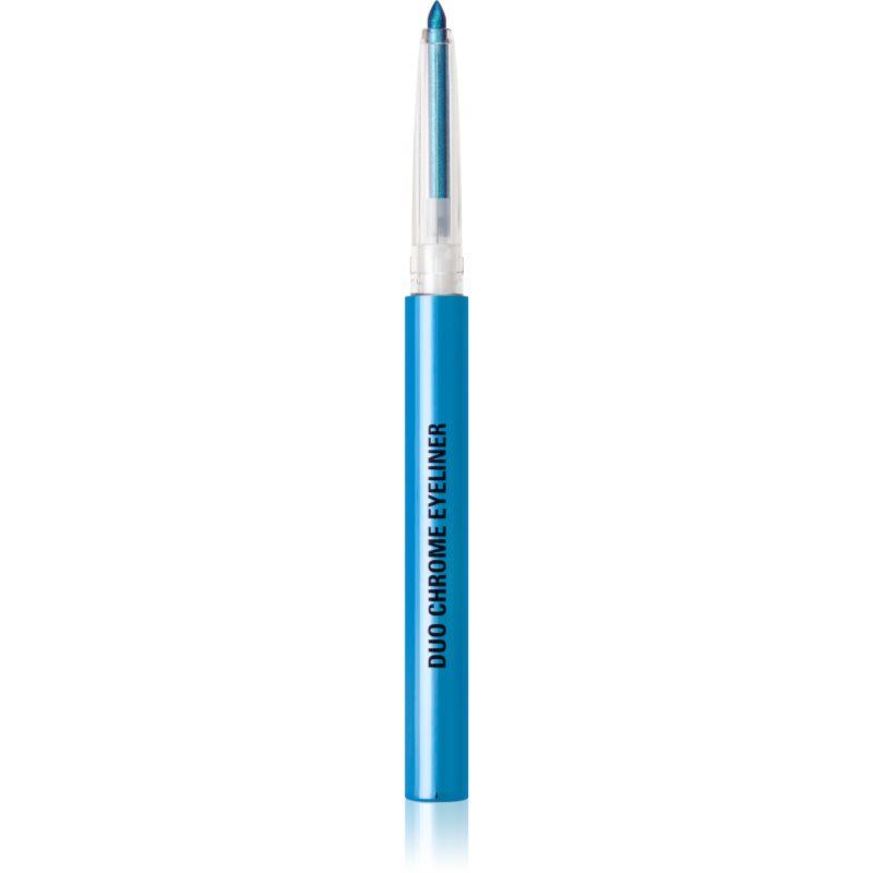 Makeup Revolution Metallic Duochrome metál hatású folyékony szemhéjtus árnyalat Deep Space 0.2 g