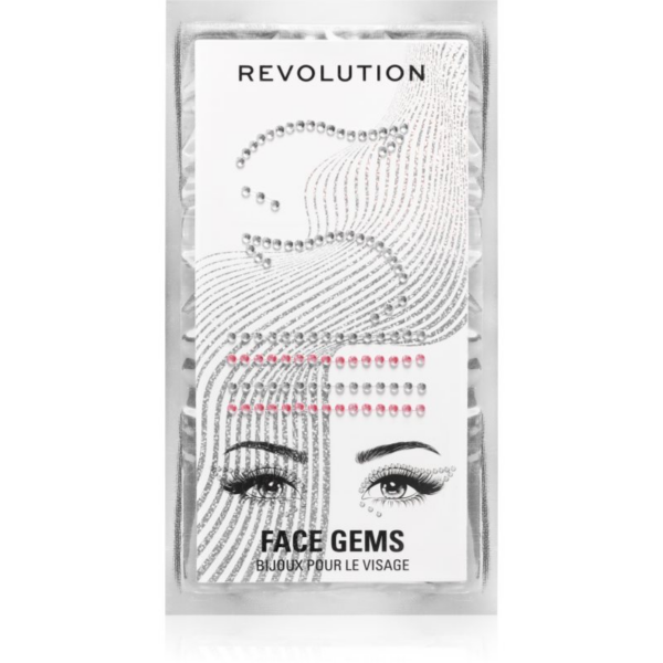 Makeup Revolution Metallic Muse Face Gems matricák az arcra 1 g