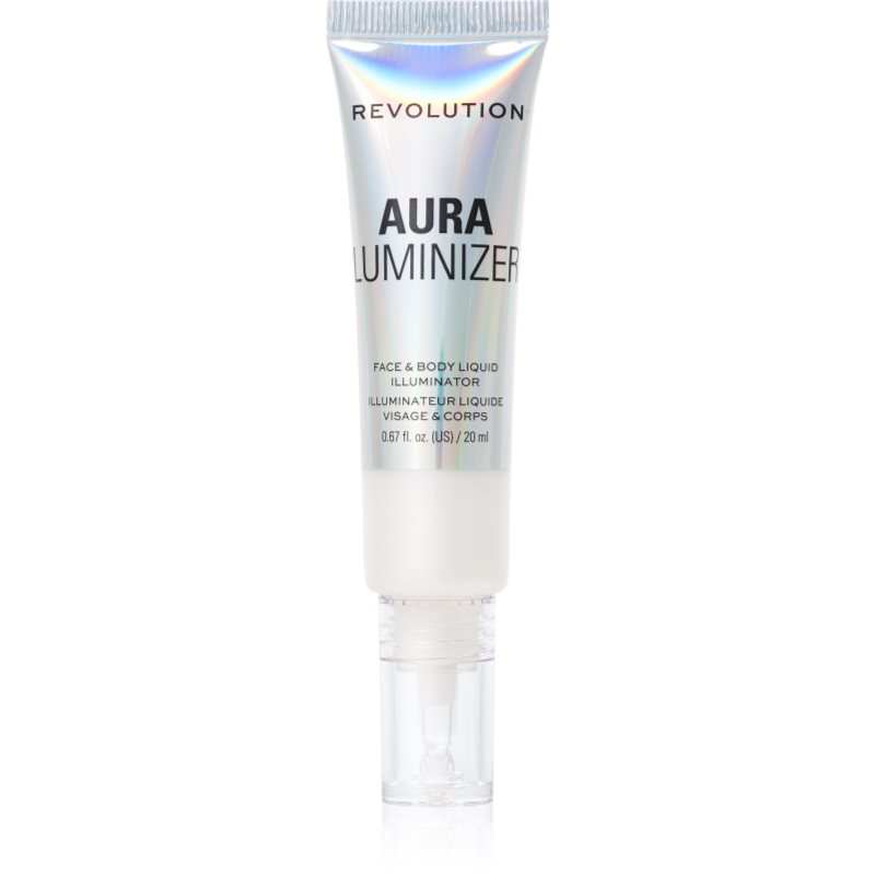 Makeup Revolution Mood Switch Aura Luminizer folyékony bőrélénkítő testre és arcra 20 ml-Ár