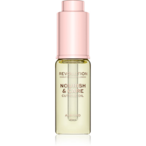 Makeup Revolution Nourish & Care Intenzív ápolás száraz körmökre és körömágybőrre mandulaolajjal 15 ml-Eredeti