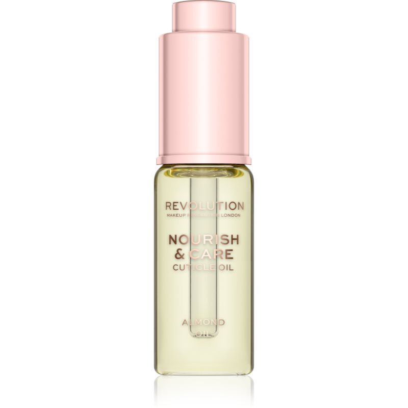 Makeup Revolution Nourish & Care Intenzív ápolás száraz körmökre és körömágybőrre mandulaolajjal 15 ml-Eredeti