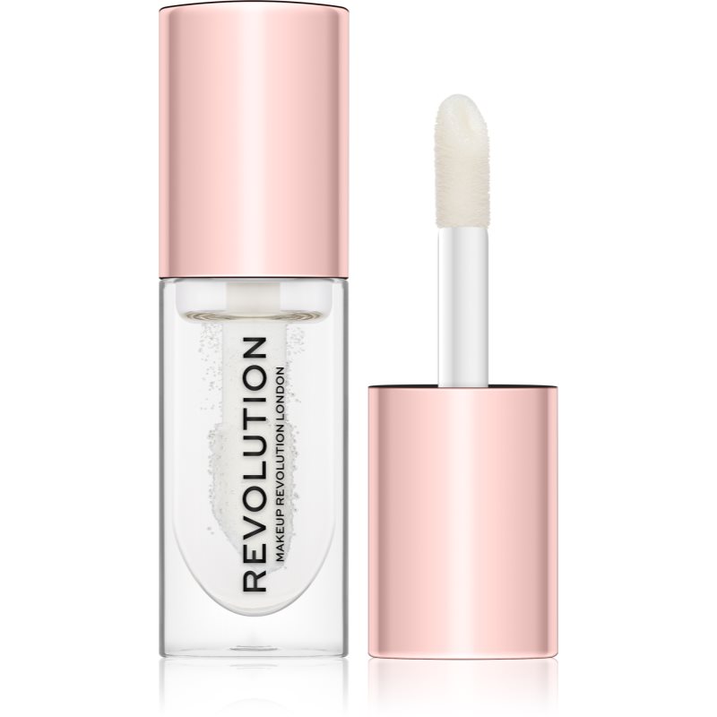 Makeup Revolution Pout Bomb dúsító ajakfény magasfényű árnyalat Glaze 4.6 ml-Eredeti