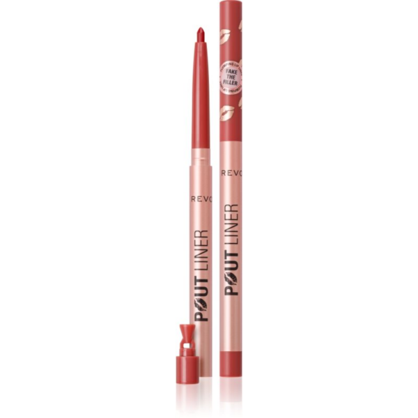 Makeup Revolution Pout Liner szájceruza dúsabb hatásért árnyalat Burnt Cherry Red 0.2 g