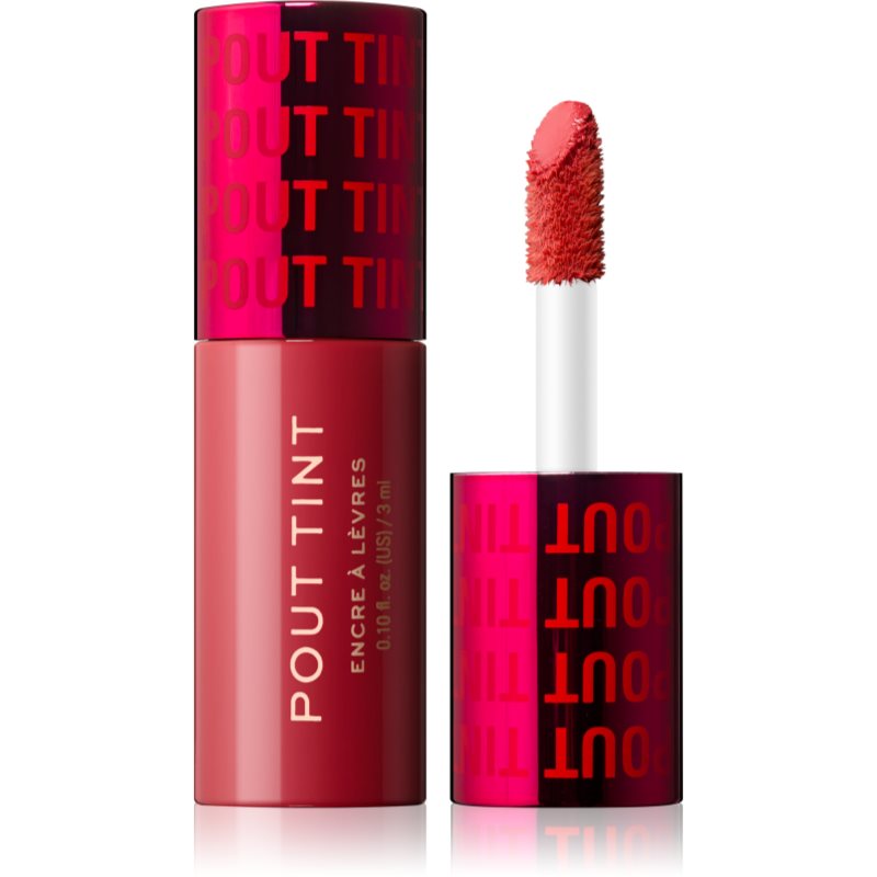 Makeup Revolution Pout Tint ajakfény hidratáló hatással árnyalat Sizzlin Red 3 ml-Ár
