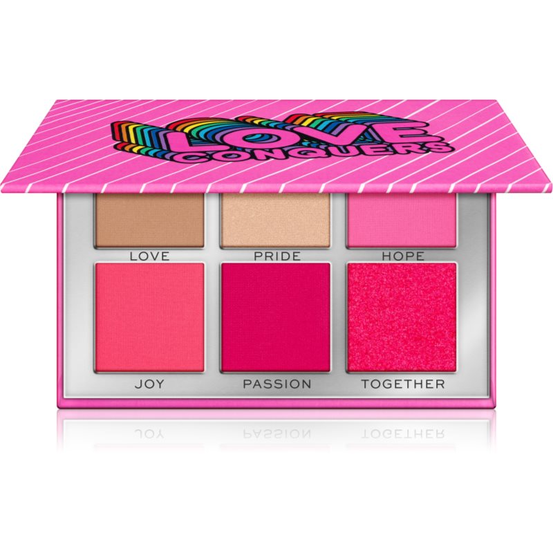Makeup Revolution Power Shadow Palette szemhéjfesték paletta árnyalat Love Conquers 6