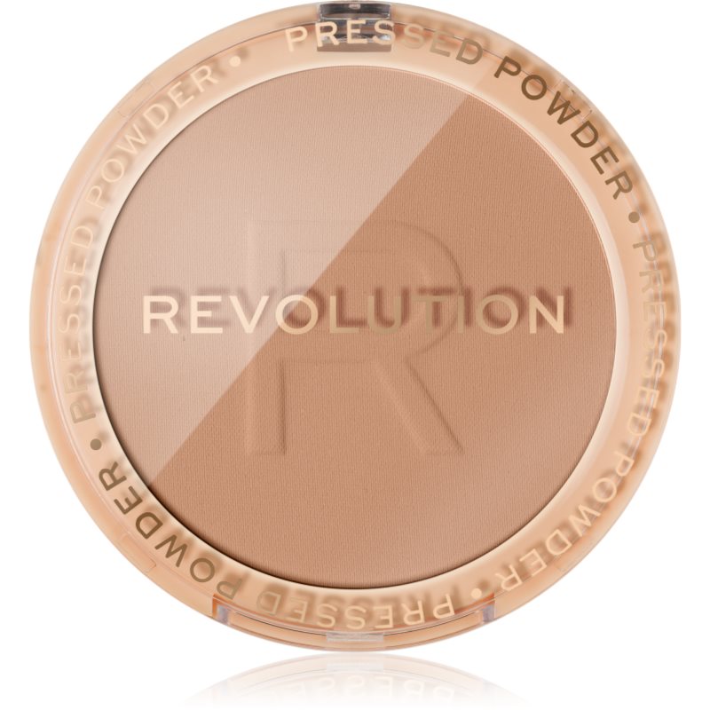 Makeup Revolution Reloaded gyengéd kompakt púder árnyalat Beige 6 g-Ár