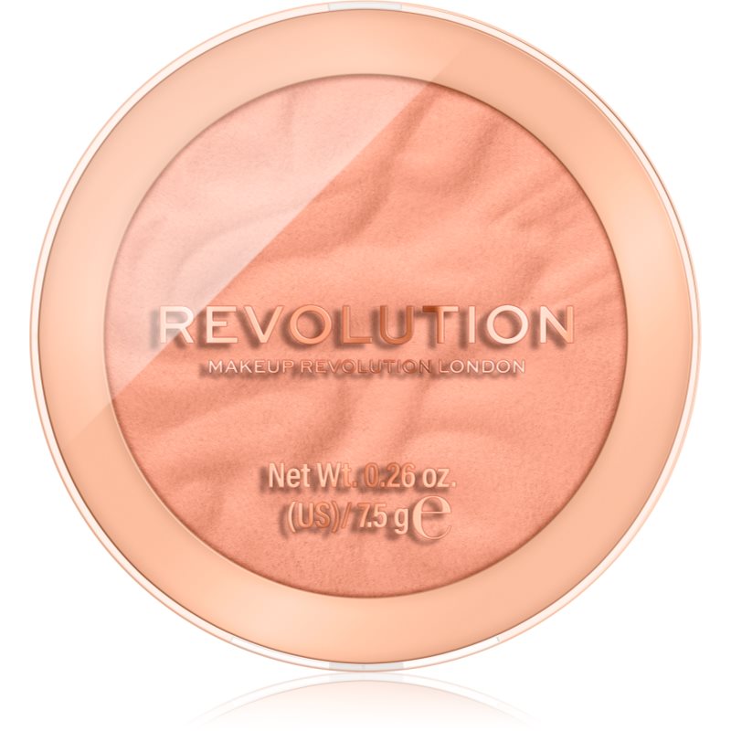 Makeup Revolution Reloaded hosszantartó arcpír árnyalat Peach Bliss 7.5 g-Eredeti