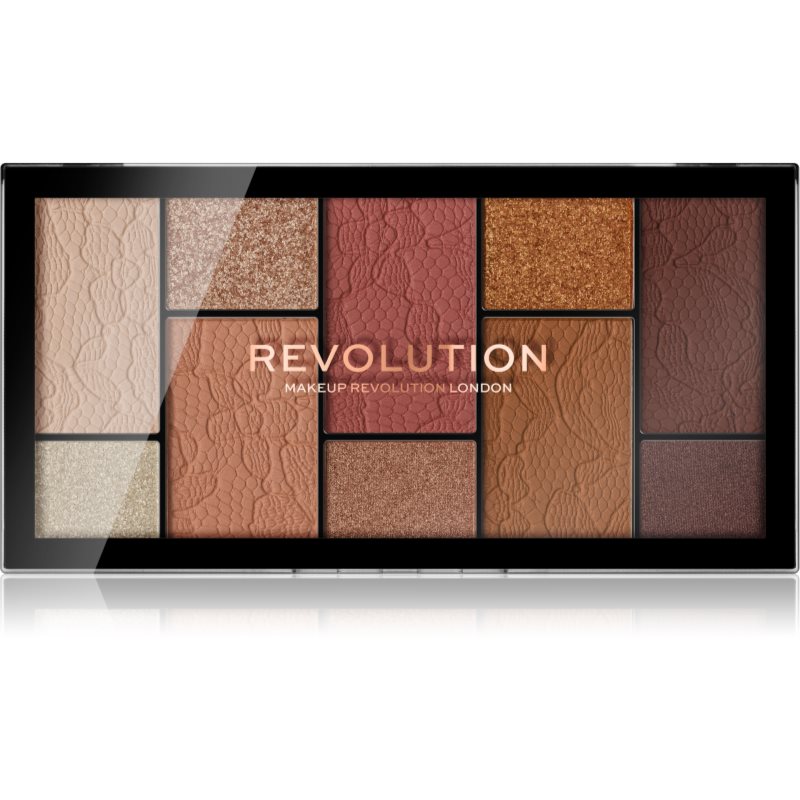 Makeup Revolution Reloaded szemhéjfesték paletta árnyalat Neutral Charm 24