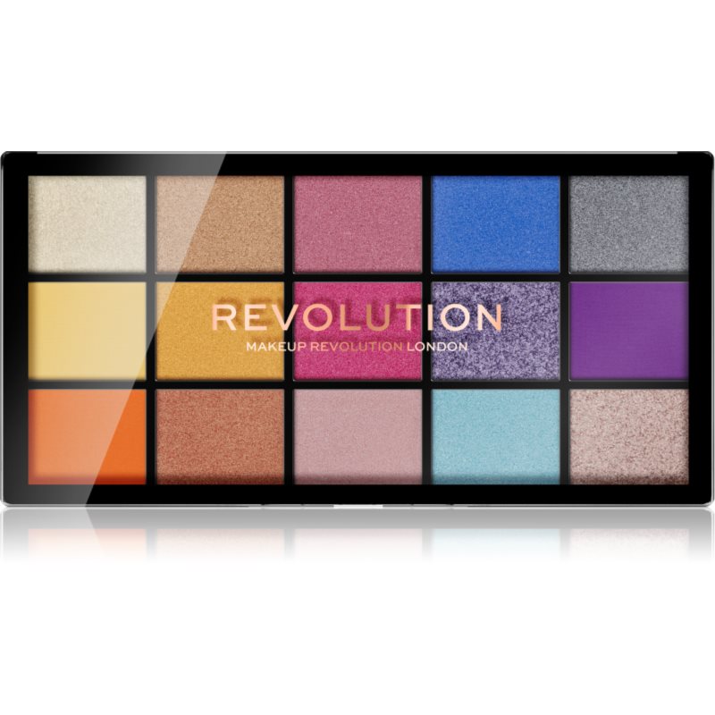 Makeup Revolution Reloaded szemhéjfesték paletta árnyalat Spirited Love 15x1