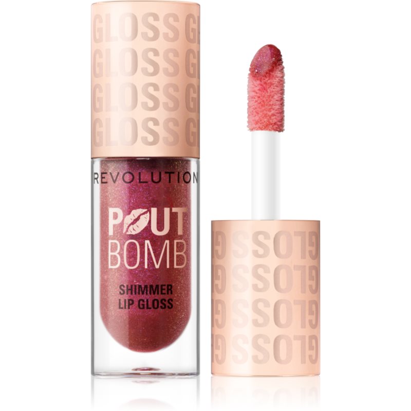Makeup Revolution Shimmer Gloss csillogó ajakfény árnyalat 4.5 ml