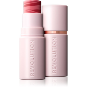 Makeup Revolution Skin Silk Blush Stick krémes arcpirosító stift árnyalat Rose Nude Pink 4.5 g-ár