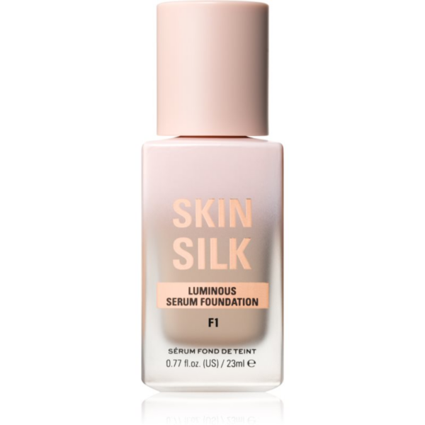 Makeup Revolution Skin Silk Serum Foundation könnyű alapozó világosító hatással árnyalat F1 23 ml-Ár