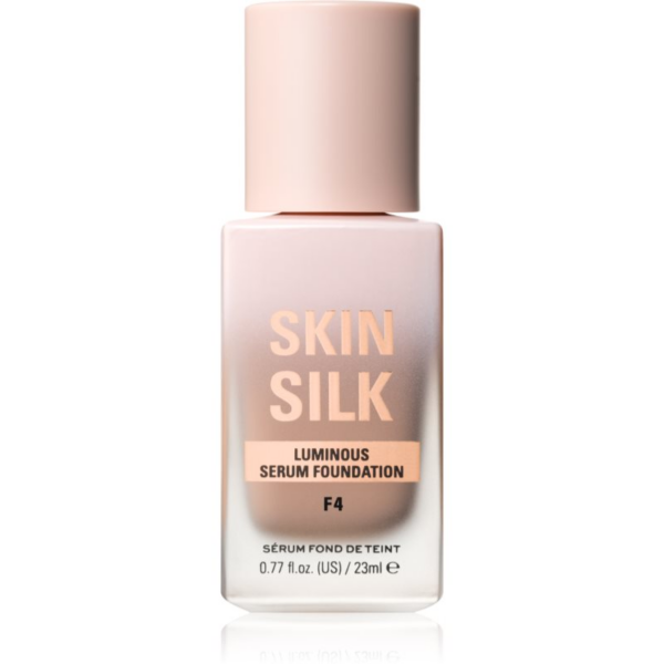 Makeup Revolution Skin Silk Serum Foundation könnyű alapozó világosító hatással árnyalat F4 23 ml-Ár