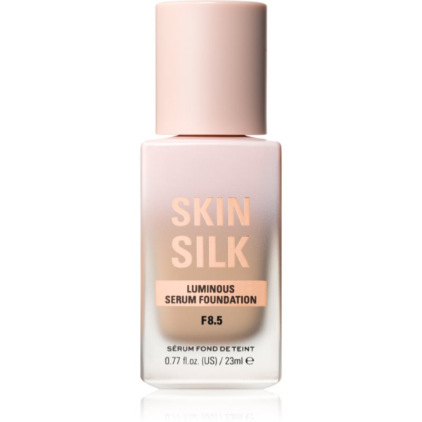 Makeup Revolution Skin Silk Serum Foundation könnyű alapozó világosító hatással árnyalat F8.5 23 ml-Ár