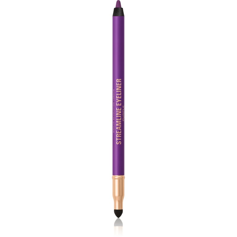 Makeup Revolution Streamline krémes szemhéjceruza árnyalat Purple 1