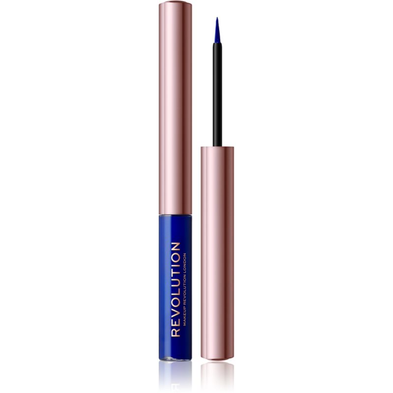 Makeup Revolution Super Flick szemhéjtus árnyalat Blue 2