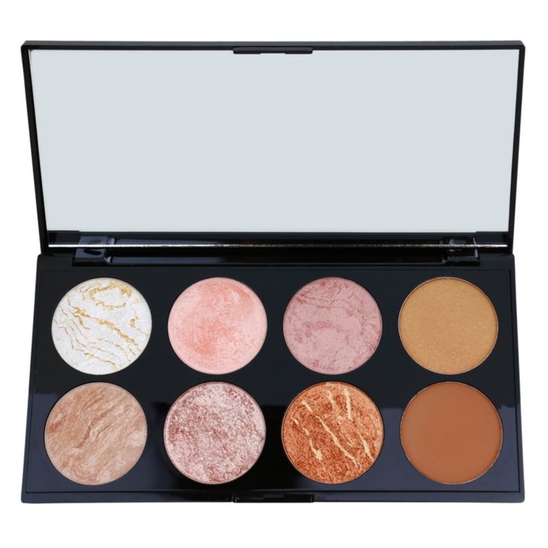 Makeup Revolution Ultra Blush arcpirosító paletta árnyalat Golden Sugar 13 g-Eredeti
