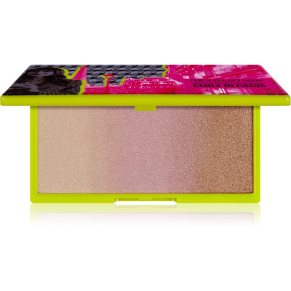 Makeup Revolution X Emily In Paris púderes élénkítő fémes hatású ragyogással árnyalat In The Spotlight 12 g-Ár
