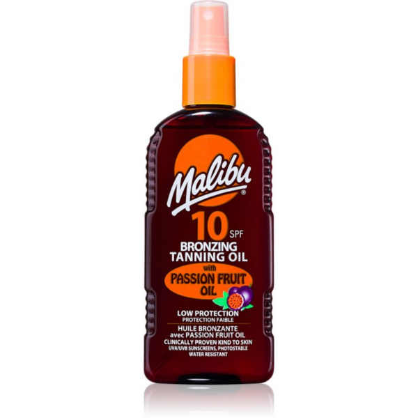 Malibu Bronzing Tanning Oil ápoló- és napvédő olaj bronzosítóval 200 ml-Ár