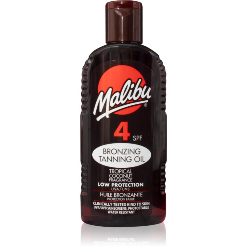 Malibu Bronzing Tanning Oil hidratáló és bronzosító spray napozáshoz 200 ml-Ár