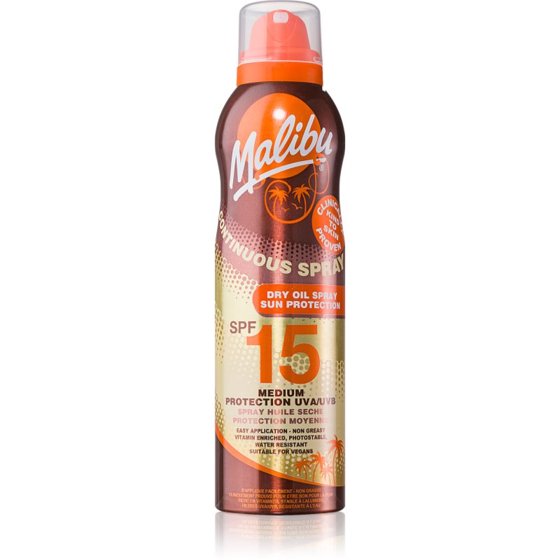 Malibu Continuous Spray száraz olaj napozáshoz 175 ml-Ár
