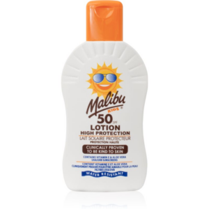 Malibu Kids Lotion védő tej SPF 50 gyermekeknek 200 ml-Ár