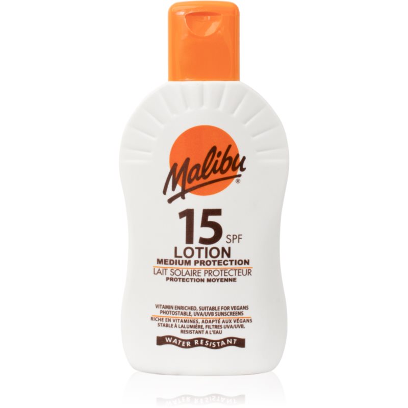 Malibu Lotion Medium Protection védő tej SPF 15 200 ml-Ár