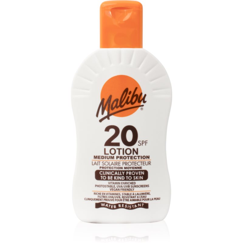 Malibu Lotion Medium Protection védő tej SPF 20 200 ml-Ár